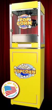 CINEPLEX YELLOW Popcorn Machine